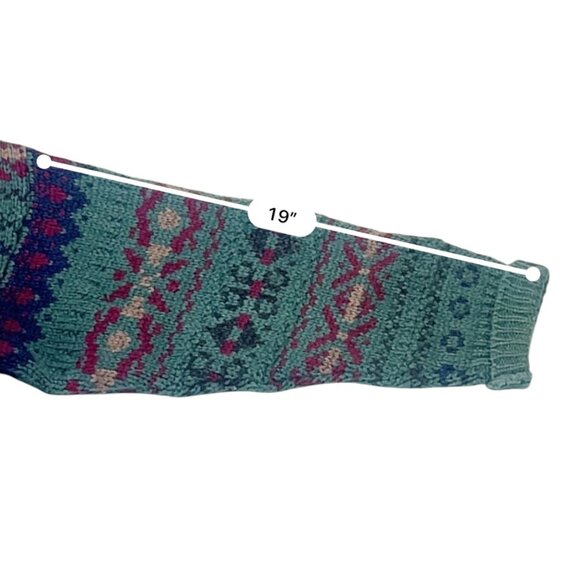 Vintage Craftcentre Cymru Gwynedd Wales Sweater Men's Pure Wool Sweater Size L - Picture 9 of 10